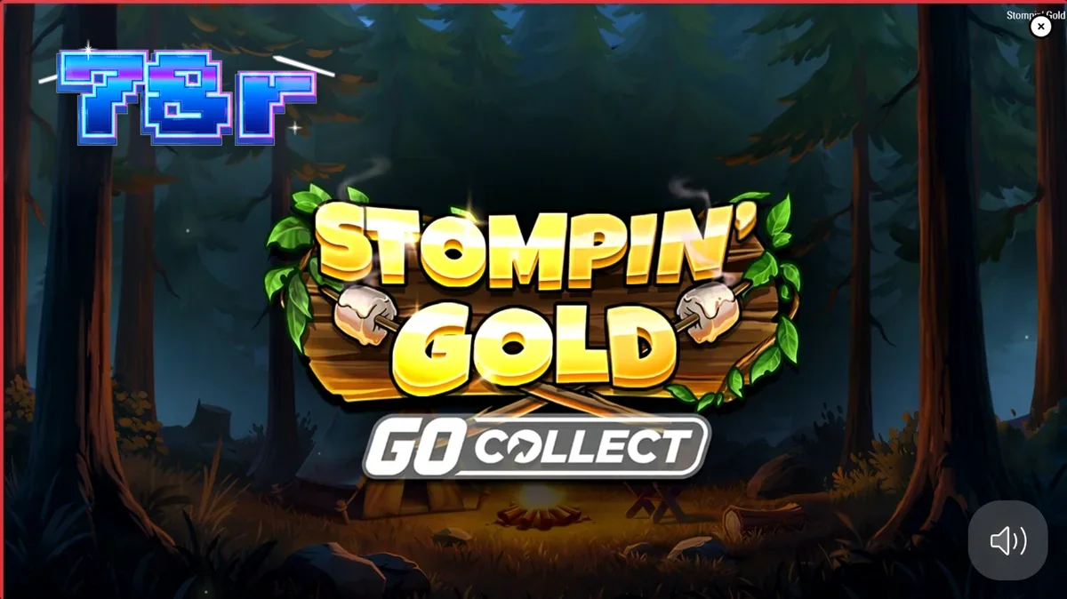 Interface do jogo Stompin’ Gold GO Collect com os personagens yetis